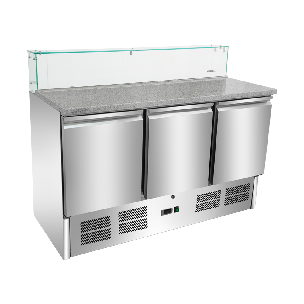 CNJT commercial refrigerator saladette counter